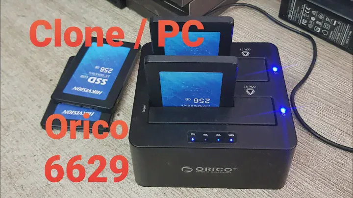Nhanh gọn với Dock Orico 6629 Series l clone os / data