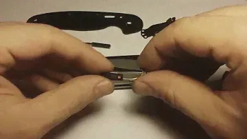 Разборка ножа Ontario Rat Folder Model 1A, сравнен