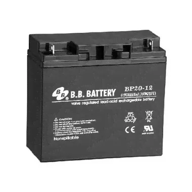 BB Battery BP 20-12 - универсальный аккумулятор 12 В, 20 Ач