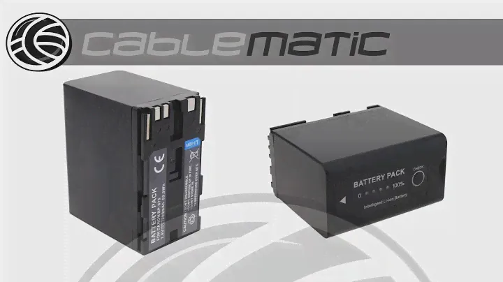 Batería compatible con Canon® BP975 distribuido por CABLEMATIC ®