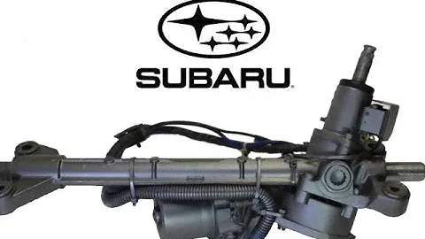 Subaru Outback ремонт электрической рулевой рейки.