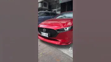 Mazda 3 2024 Aero Front Lip with Knight Sports Rear Spoiler #mazda #mazda3
